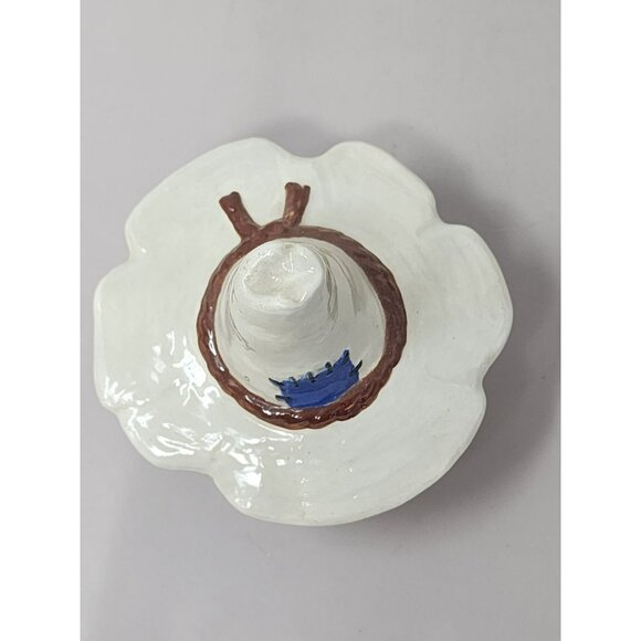 Vintage Handpainted Alberta Molds‎ Hillbilly Moonshine Jug Decanter Raccoon - Picture 7 of 13